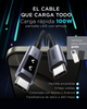 CABLE DE 100W PARA IPHONE Y ANDROID TIPO C UGREEN
