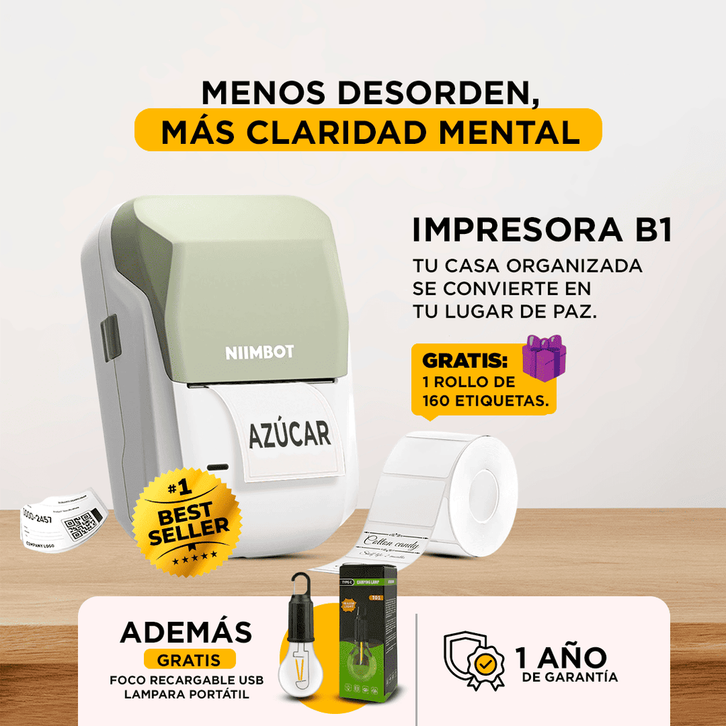 IMPRESORA TERMICA DE ETIQUETAS B1