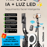Trípode + IA🤖+ Luz Led