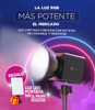 Luz RGB 60W Portable y Versatil.