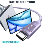 CABLE DE 100W PARA IPHONE Y ANDROID TIPO C UGREEN