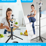 Trípode + IA🤖 + Luz Led ⚡