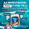 AUDIFONOS HTC CON IA + TRADUCTOR 135 IDIOMAS