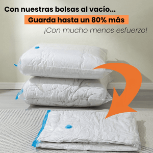 Pack SpaceMax™ – 2 caja + 1 bomba + 5 bolsas al vacío
