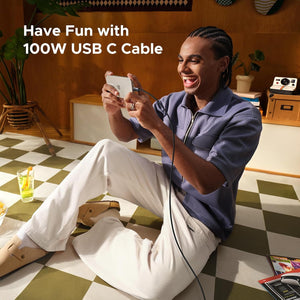 CABLE DE 100W PARA IPHONE Y ANDROID TIPO C UGREEN