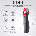 Skincare LED Y DE VIBRACIÓN 6 en 1