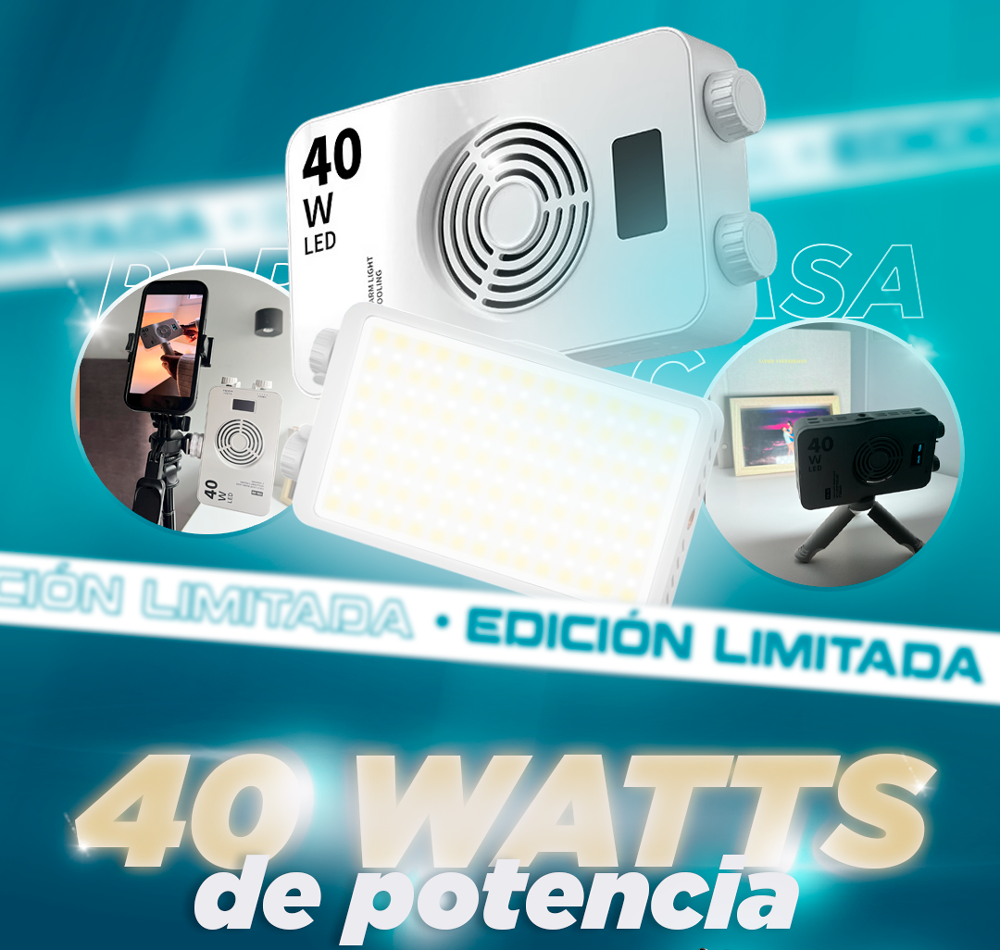 LUZ 40W PORTATIL